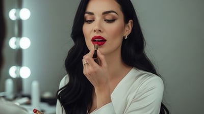 Batom Vermelho: O Poder da Boca Destacada