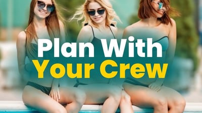 Tips for planning your Vegas dayclub crawl with friends or group