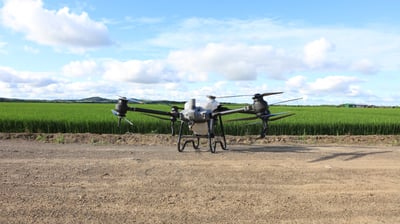 DJI Spreading Drone