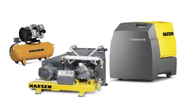Stationary reciprocating compressors are perfect for workshop or industrial applications. Wide rang