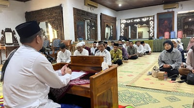 Konseptor dan Inovator AHQ, Gus Salam YS, menyampaikan kajian ilmiah soal Dzikir dan Hippocampus.