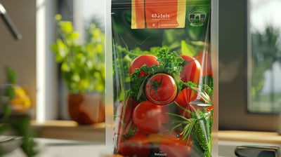 creative marketing campaign on a packaging 