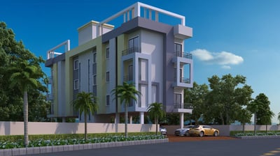 Dream Villa Flat - Apartment selling real estate company in Guwahati. Spacious and modern flats available for sale in a prime