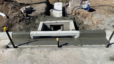 Atlas concrete co pit and lintel