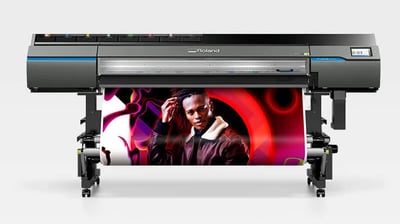 a large format printer with a large format printer