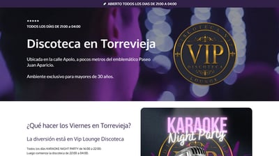 Discoteca Torrevieja Vip Lounge