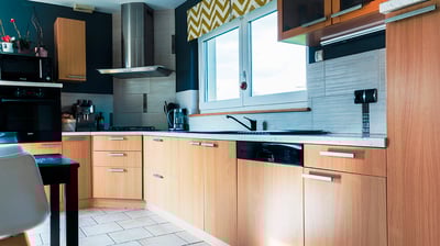Interior kitchen house photography