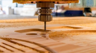 Corte CNC en madera para muebles y estructuras personalizadas