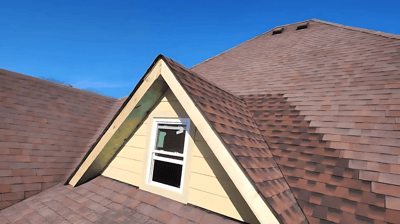 a roof , roofing project, clarksville