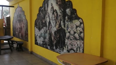 Restaurante Vegetariano Govinda. Iskcon Chosica