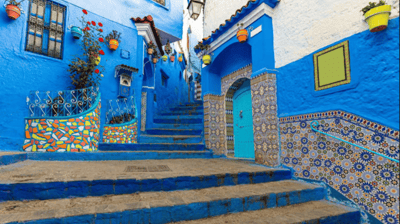 la ville bleue de Chefchaouen