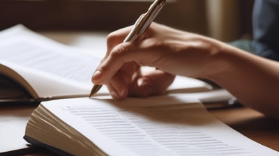 The word 'COMMUNITY' is spelled out with white wooden letters on a dark black background.