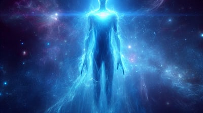 Energy flow through a person at universal truths