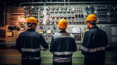 Tra providing skilled construction workers at an active building site