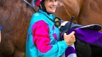 A jockey at Nanango Race Club