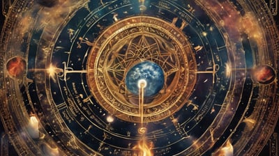 A curved facade covered in white latticework