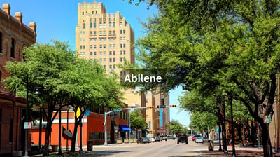 Downtown Abilene Texas