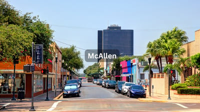 Downtown McAllen Texas