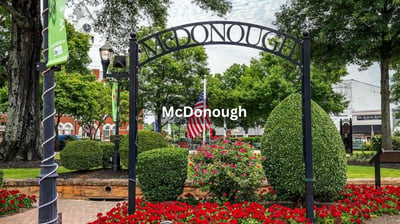 Town Center in McDonough Georgia