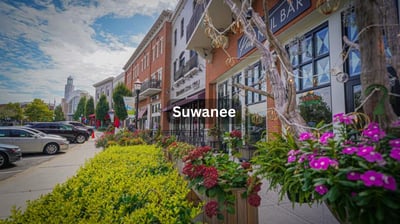 Downtown Suwanee Georgia