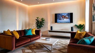 smart home devices in use.​