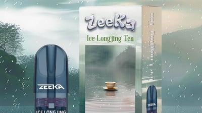 Zeeka Ice Long Jing Tea Vape