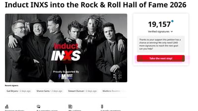 Sign the Induct INXS Petition