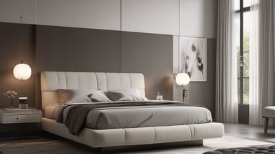 white and black abstract painting