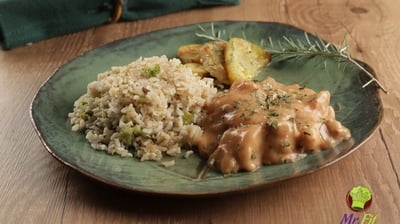 Strogonoff Frango Zero Lactose Mr. fit