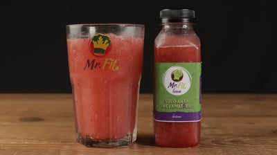 suco anti-inflamatório Mr. Fit