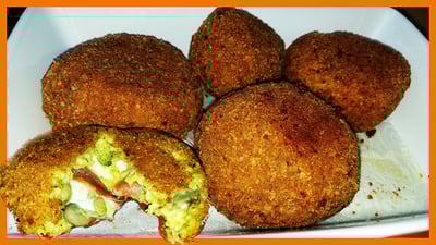 arancini alle fave