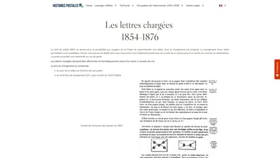 Lettres Chargé