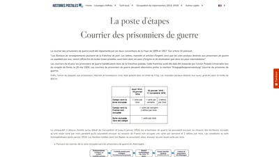 Courrier des prisonniers de guerre