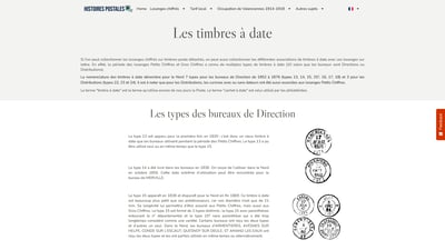 Les timbres à date 1852-1876