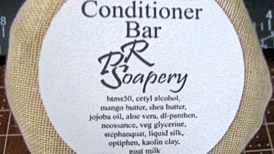 hair conditioner bar, 2.4 oz. long lasting