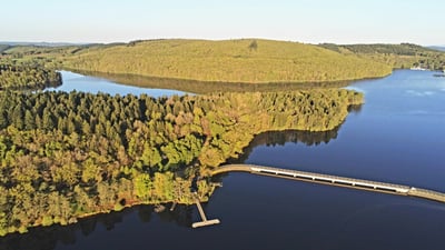 Drone Lac de Vassivière