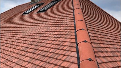 Ridge tiles replaced