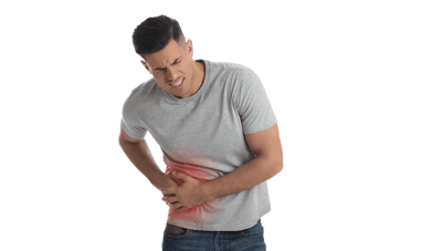 pain due to ureter stone