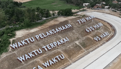 Video Monitoring Simpang susun Tunjung Teja