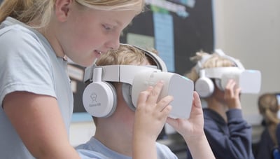 Virtual Reality in a primary school