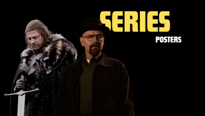 TV series posters category featuring popular shows and characters