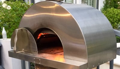 Wood-fired pizza oven available for hire in Cape Town