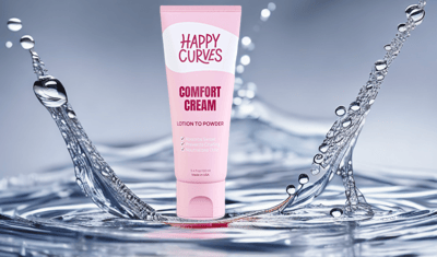 happy curves comfort cream chafing bikini jock itch deodorant