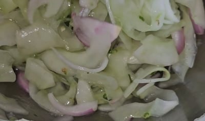 salade concombre pimentée