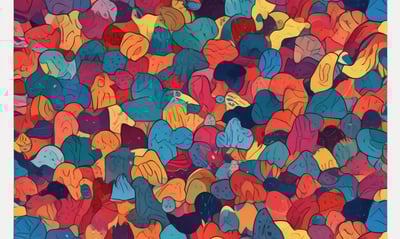 black blue and yellow textile