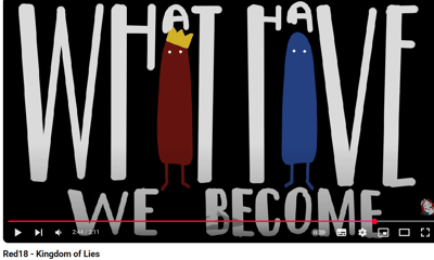 A lyric video that I worked on for the Band Red 18
