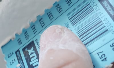 Intumescent Painters, checking wet film thickness. In Sydney.