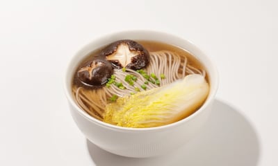 Hot Halal Beef Noodle Bowl with Broth – Kol Noodle NYC