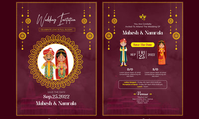 Invitation printing: Custom designs for your special event.