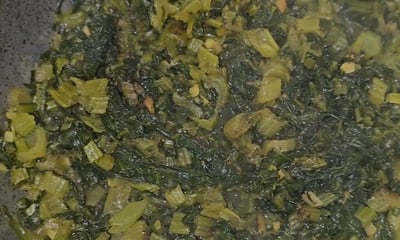 brède cuit